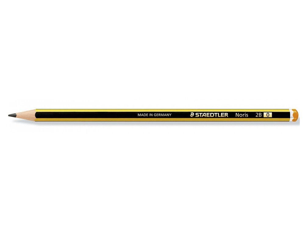 STAEDTLER Noris 120-2B Lapiz Grafito de Madera Ref. 120-0