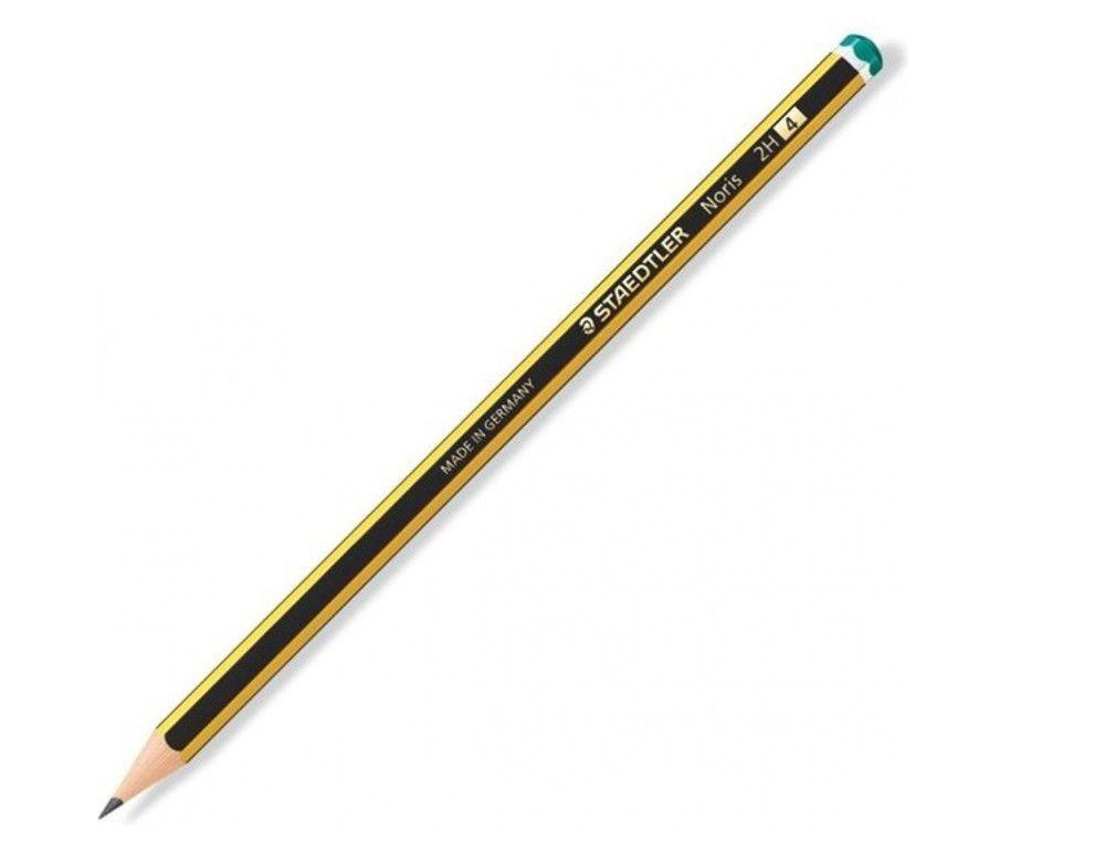 STAEDTLER Noris 120-2H Lapiz Grafito de Madera Ref. 120-4