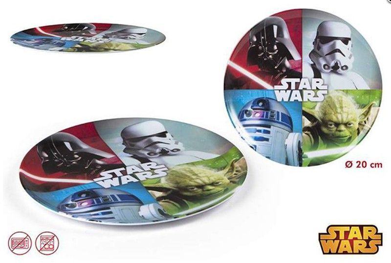 Star wars plato melamina