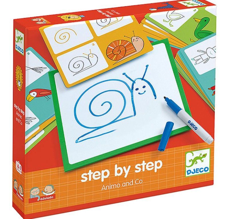 Step by step Animals and Co Djeco