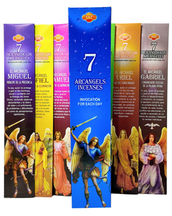 Sticks de Incienso de los 7 Arcángeles – Devoción Diaria