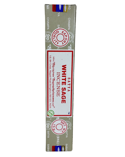 Sticks de Incienso de Salvia Blanca – Limpieza y Purificación Energética