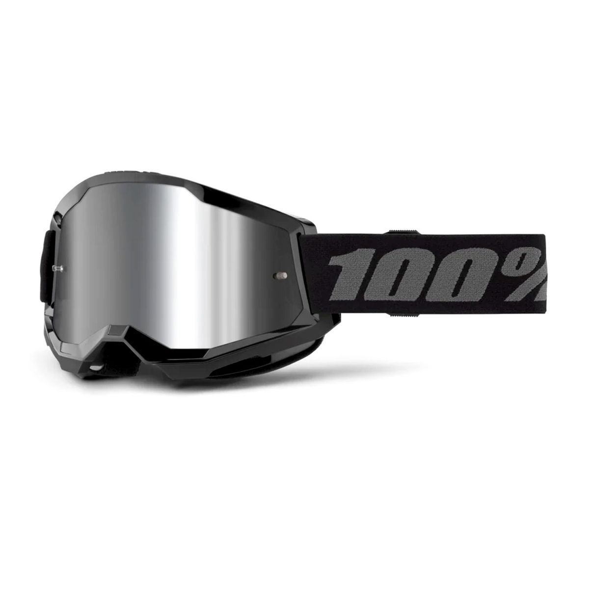 STRATA 2 Goggle Black - Mirror Silver Lens