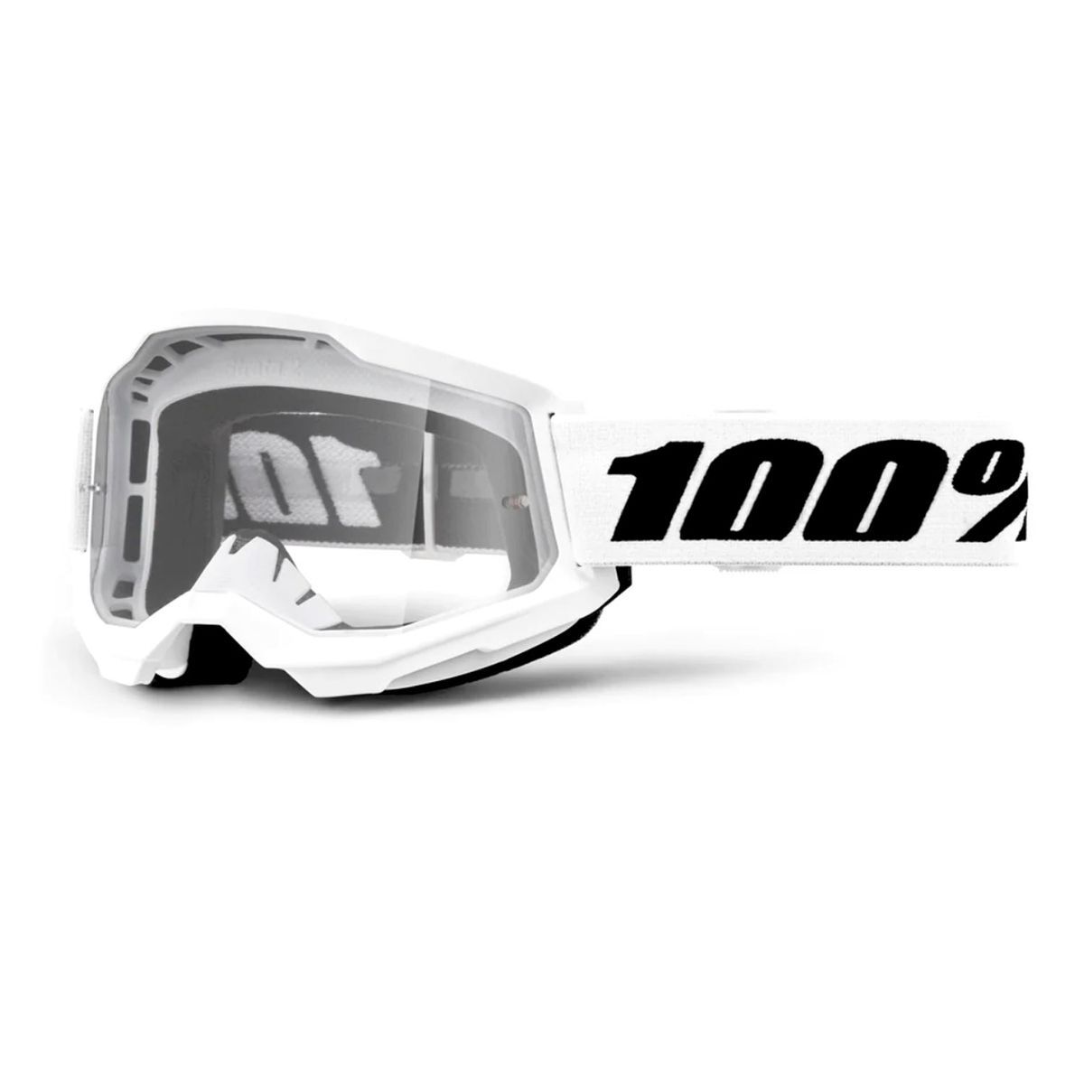 STRATA 2 Goggle White - Clear Lens