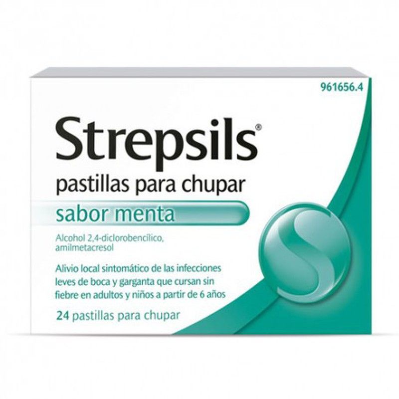 Strepsils Menta 24 Pastillas
