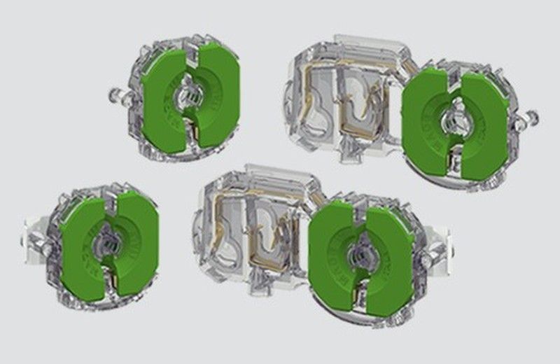 Stucchi p/fluor. 3345/fau-9.5-tr
