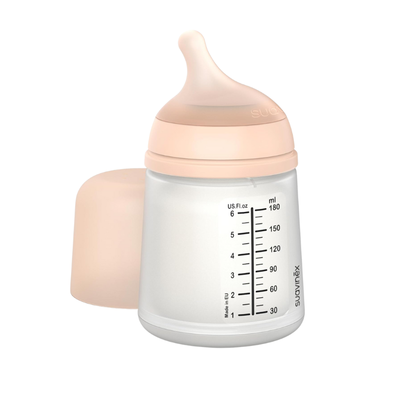 Suavinex Biberon Anticolico Zero.Zero Flujo Adaptable 180 Ml