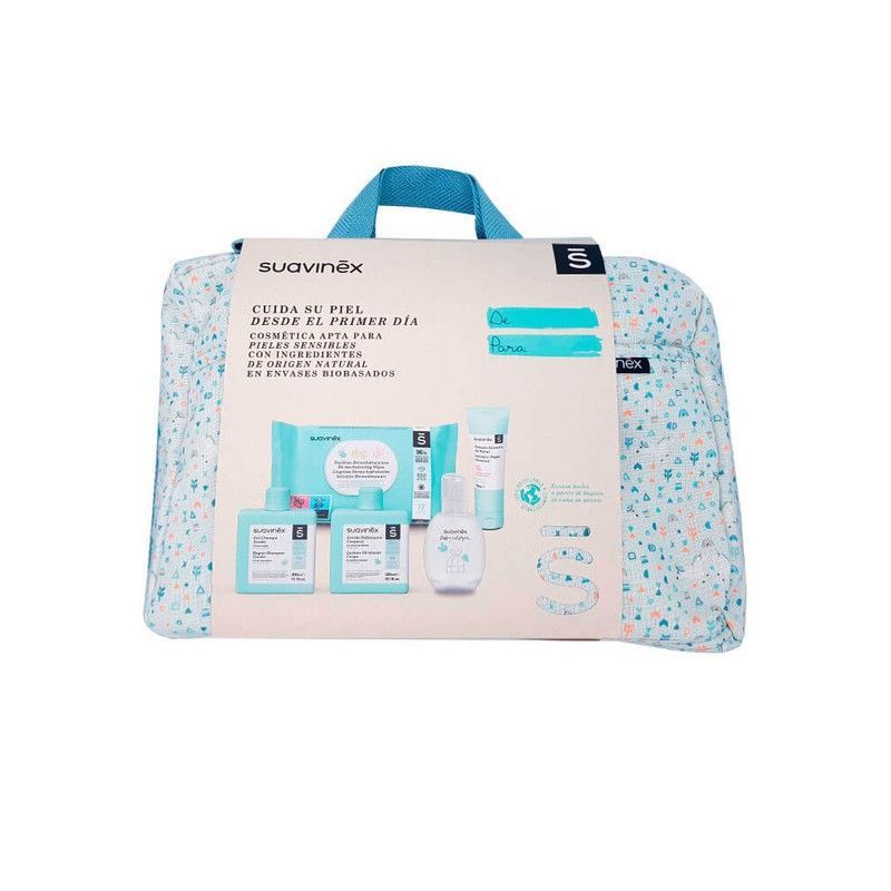 Suavinex Bolso Azul Cosmética Bebé