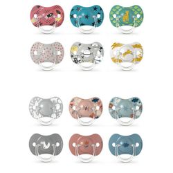 Suavinex Chupete Silicona Fisiológico 6-18m 2u