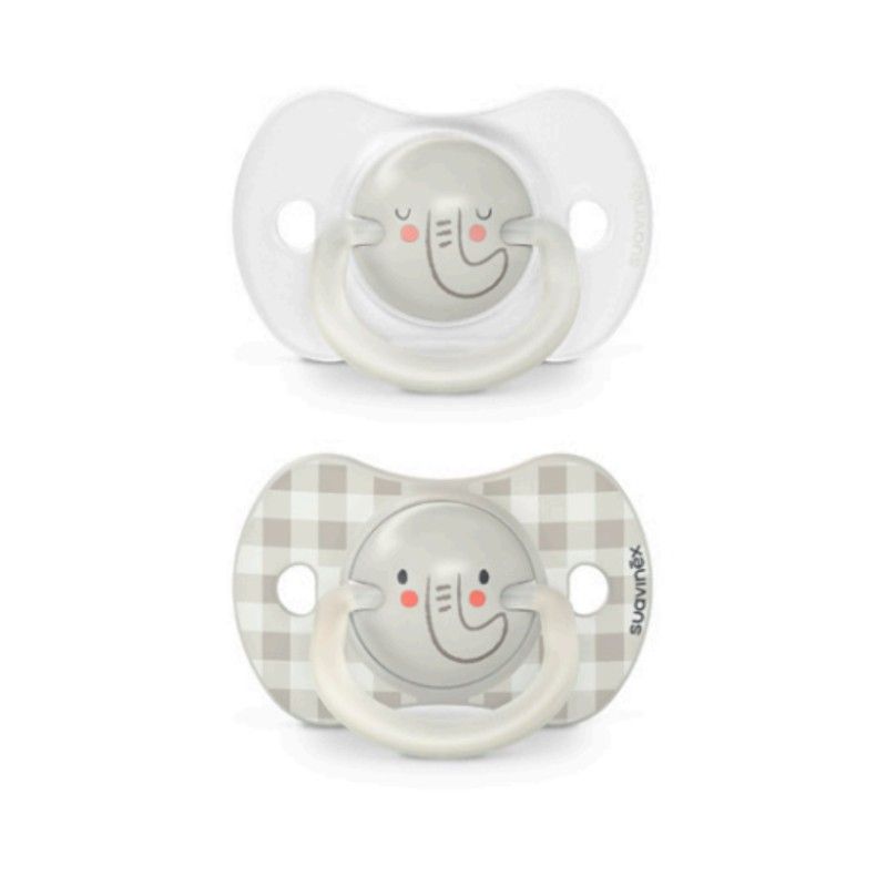Suavinex Chupetes Nocturnos Silicona 6-18 meses