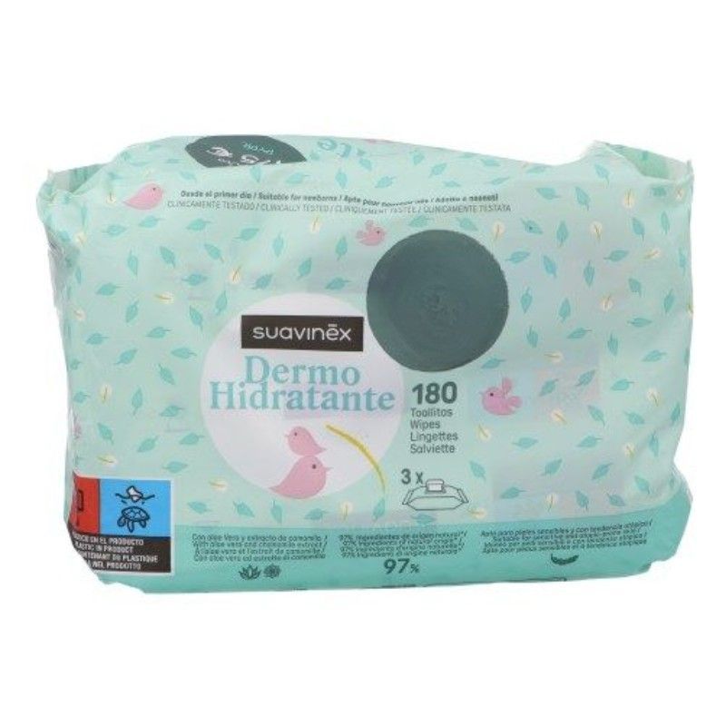 Suavinex Pack Toallitas Dermohidratantes 180u