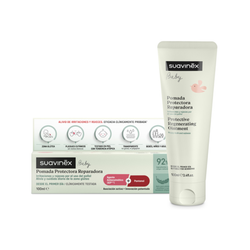 Suavinex Pomada Protectora Reparadora – Crema de pañal 92% natural