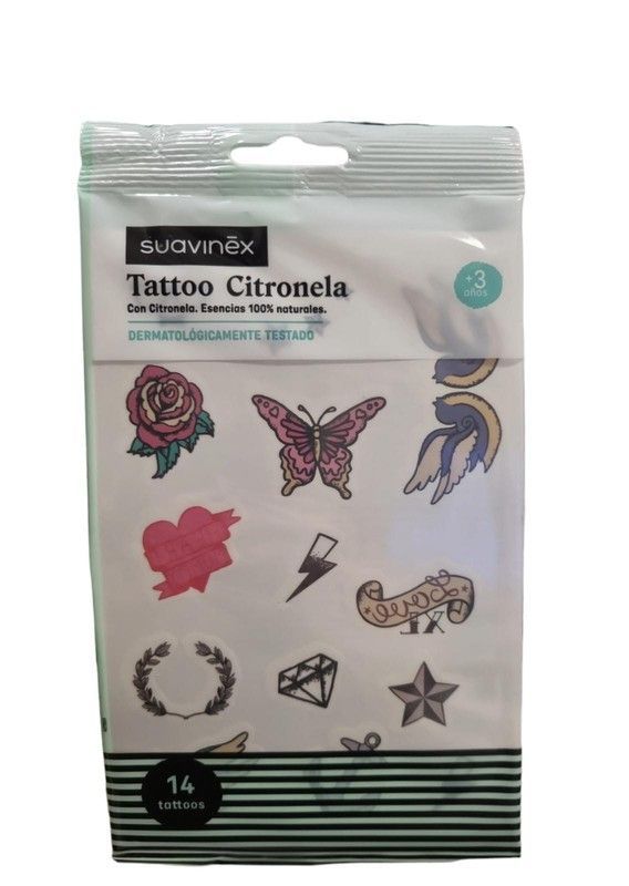 Suavinex Tatuajes Antimosquitos 14 Unidades