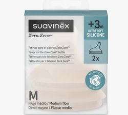 Suavinex Tetina Zero Zero Silicona Flujo Varias Opciones