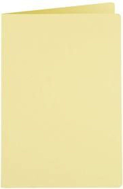 Subcarpeta amarilla DIN A4 s/pestaña, 50 unidades