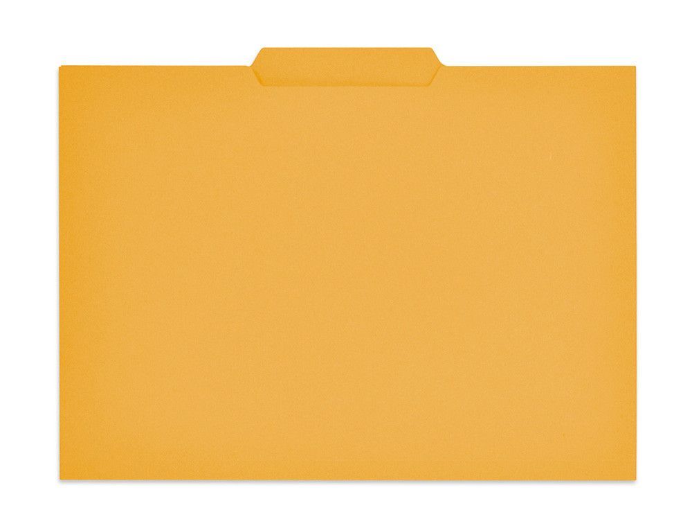 Subcarpeta Cartulina Gio Folio Pestaña Central 250 G/M2 Amarillo