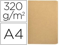 Subcarpeta cartulina gio folio pocket bolsa con solapa intenso kraft bicolor 320g/m2