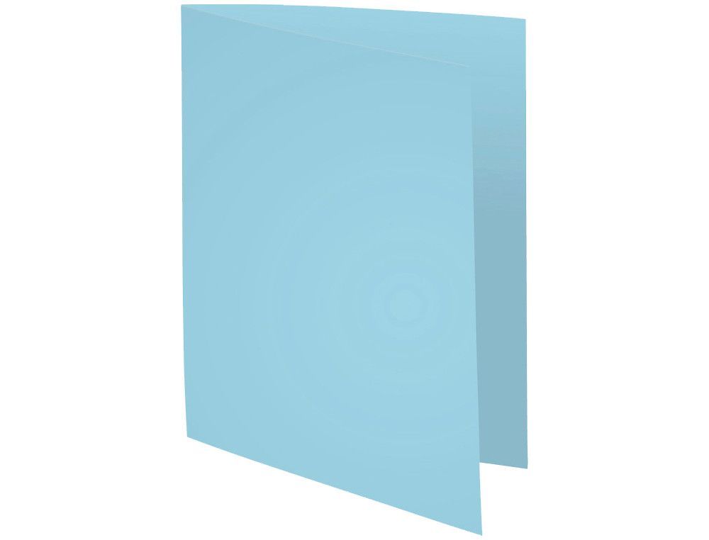 Subcarpeta Cartulina Reciclada Exacompta Din A4 Celeste 170 Gr