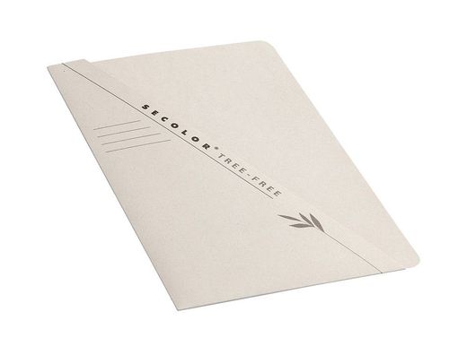 Subcarpeta cartulina tarifold 100% ecologica 226 g/m2 din a4 con bolsa frontal pack de 10 unidades