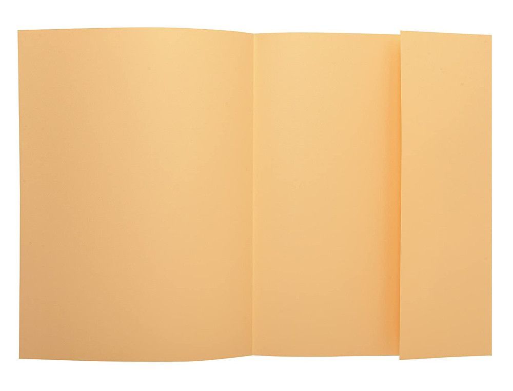 Subcarpeta Exacompta Din A4 Amarillo 160G/M2 Con Solapa Interior