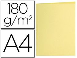 Subcarpeta liderpapel a4 amarillo pastel 180g/m2