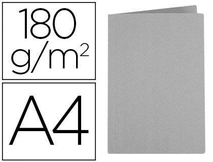 Subcarpeta Liderpapel A4 Gris Intenso 180G/M2