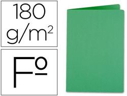 Subcarpeta Liderpapel Folio Verde Intenso 185G/M2