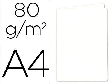 Subcarpeta Papel Exacompta Din A4 Blanca 80 Gr