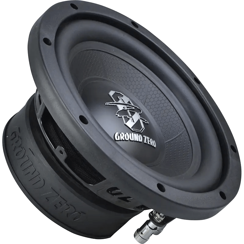 Subwoofer GROUND ZERO GZIW 200 | 20 cm / 8 Pulgadas | 150 W RMS | Cono HQPP 3D