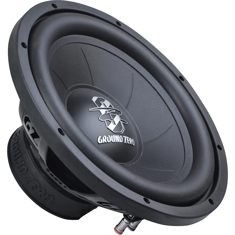 Subwoofer GROUND ZERO GZIW 300 | 30 cm / 12 Pulgadas | 350 W RMS | Cono HQPP 3D