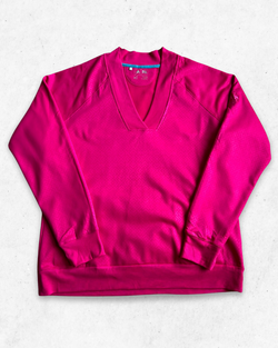 Sudadera Adidas Nickell Golf Mujer Fucsia XL