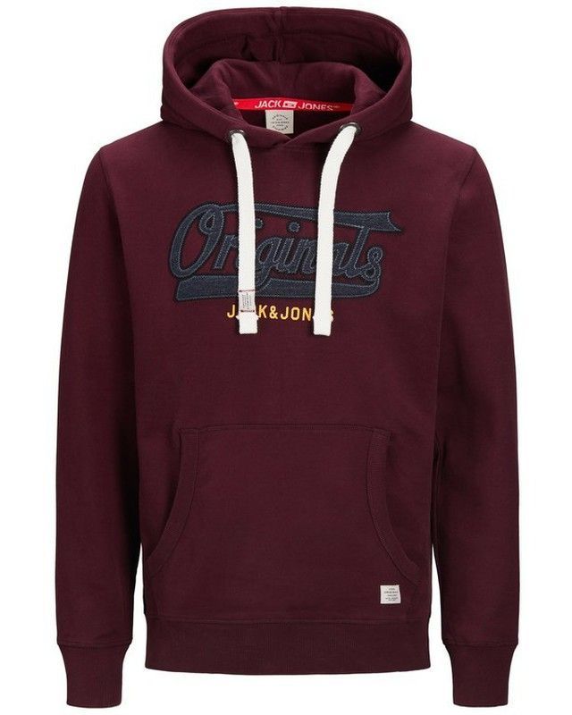 Sudadera capucha con letras Jack & Jones Port Royale