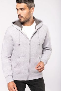 SUDADERA CAPUCHA Y CREMALLERA