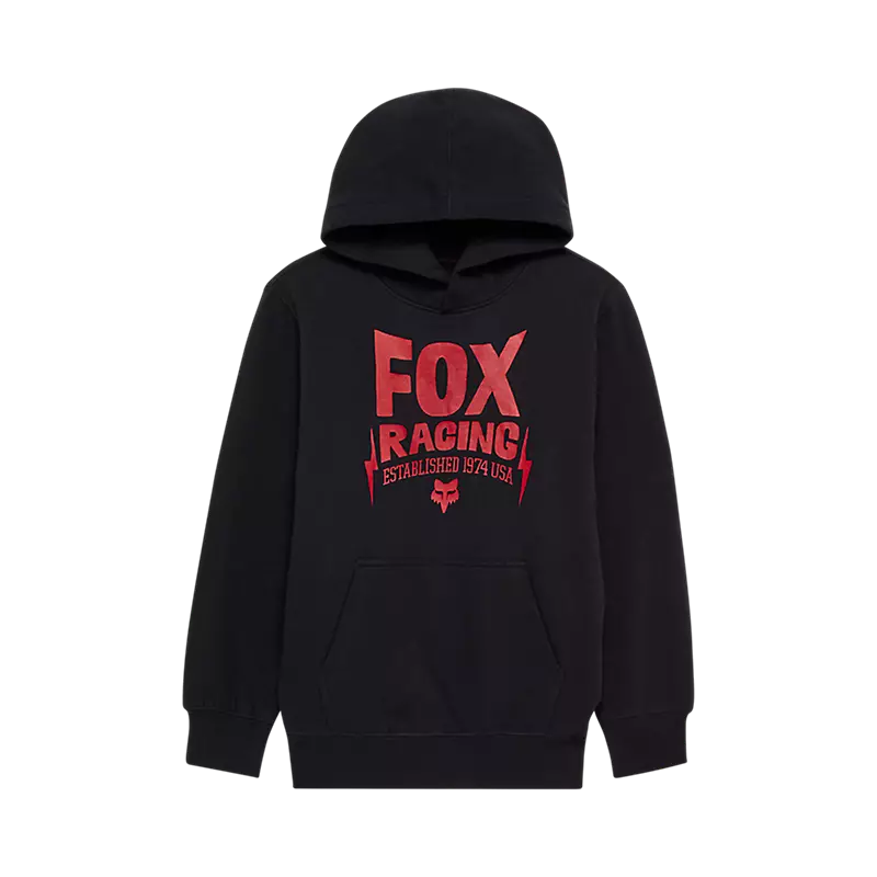 Sudadera con Capucha Fox Bolt Juvenil – Comodidad y Estilo Deportivo