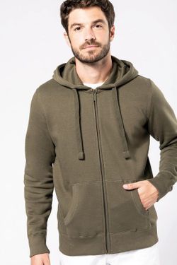 Sudadera Con Capucha Y Cremallera