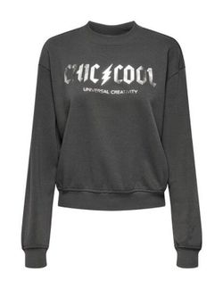 Sudadera de cuello redondo "Chic & cool" Only Magnet