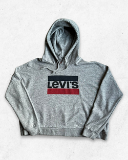 Sudadera Levis Retro Mujer Gris L