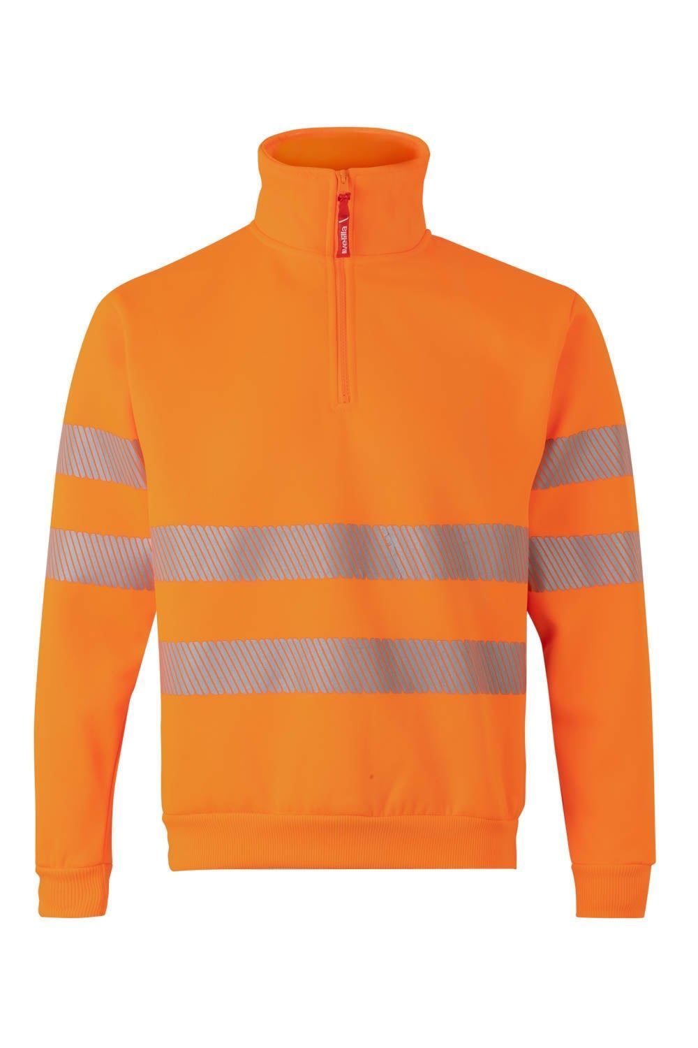 Sudadera media cremallera CS Naranja / 4XL
