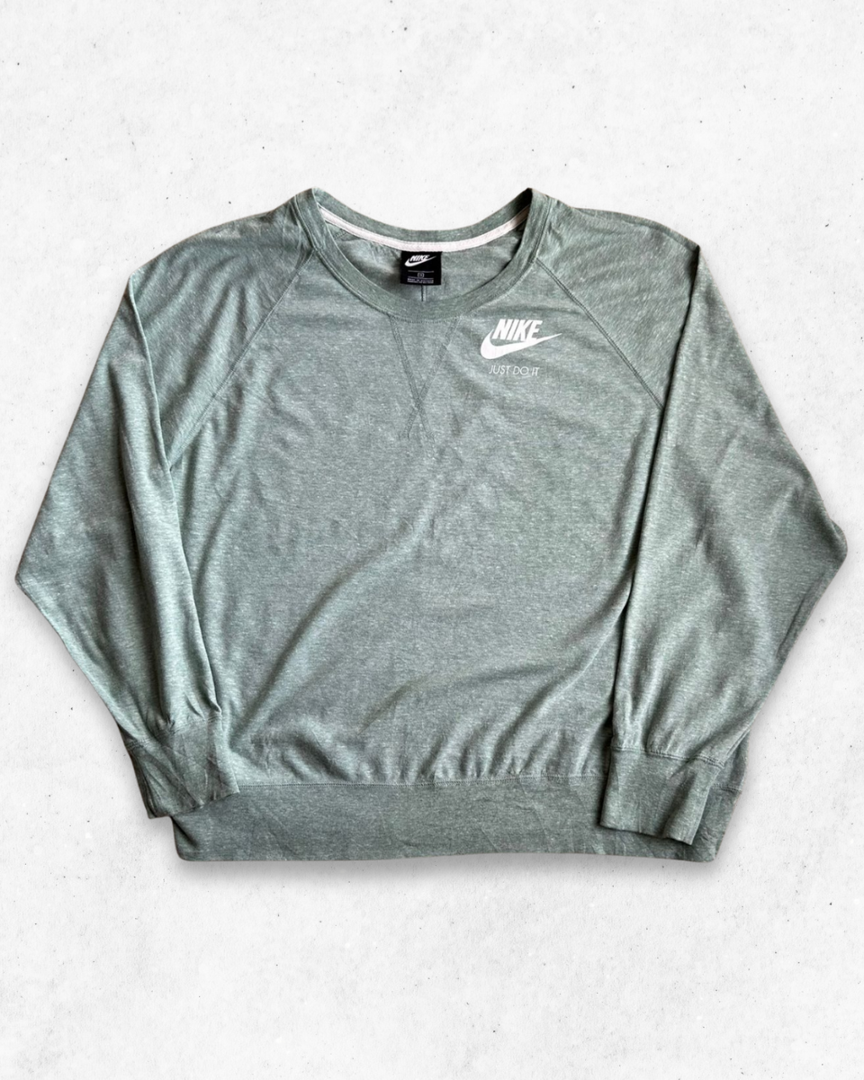 Sudadera Nike Just Do It  Mujer Verde Claro 3XL