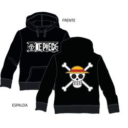 Sudadera Niño Cap One Piece Skull Blk