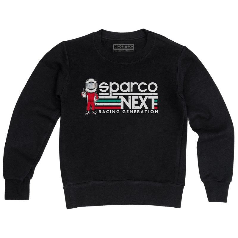 SUDADERA SPARCO PARA NIÑO SIN CAPUCHA