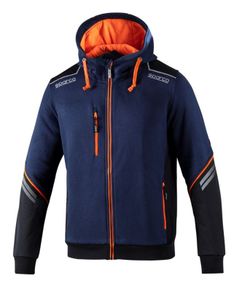 SUDADERA TECH HOODED FULL ZIP SPARCO