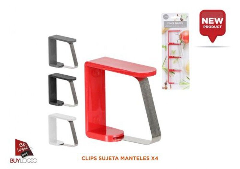 Sujeta Manteles Set 4U Hedda 16483