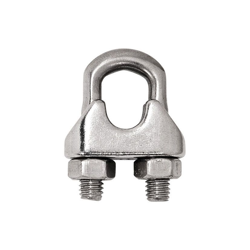 Sujetacable Din 741 10mm.  Inox A31 10 U