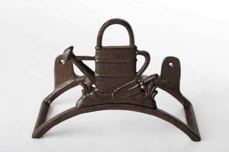 Sujetamanguera metálico decorativo