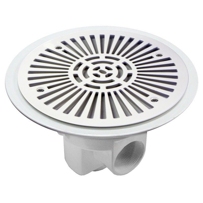 Sumidero Circular D.270Mm Con Rejilla Abs