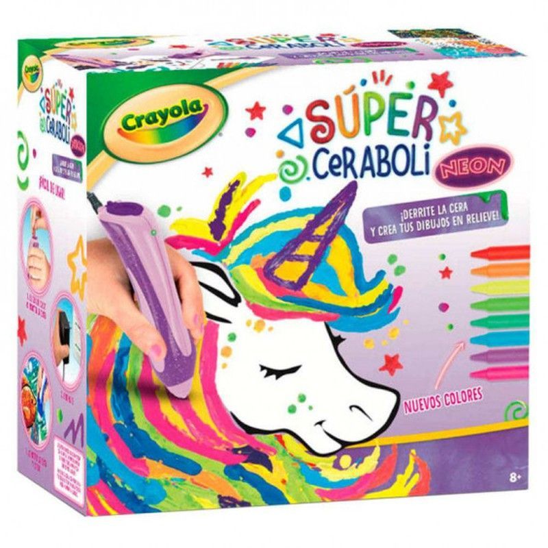 Súper Ceraboli Unicornio Neón - Crayola