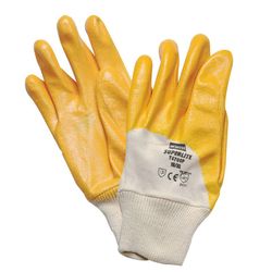 SUPERLITE PLUS, guante sintético nitrilo amarillo OUTLET