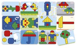 Superpegs  12 modelos - colores primarios