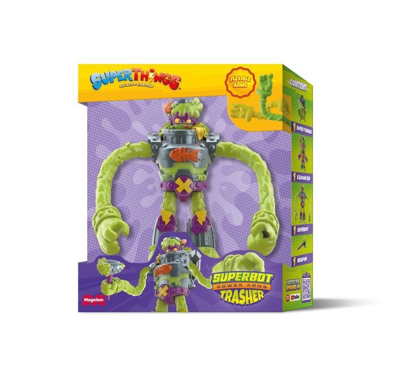 SUPERTHINGS-SUPERBOT POWER ARMS TRASHER